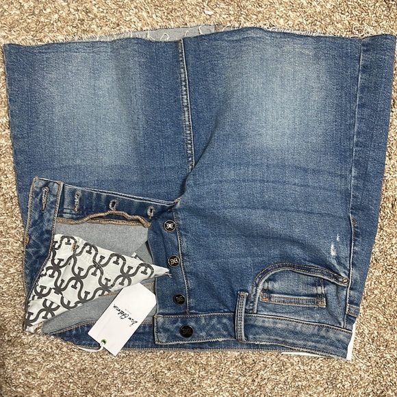 Sam Edelman denim the Jenny mini skirt size 30 - Picture 10 of 11
